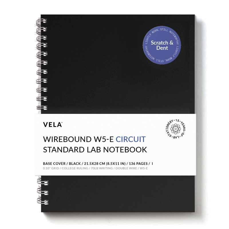 Lab Wirebound W5 — 21.5 x 28 cm (8.5 x 11 in) 128 Pages 