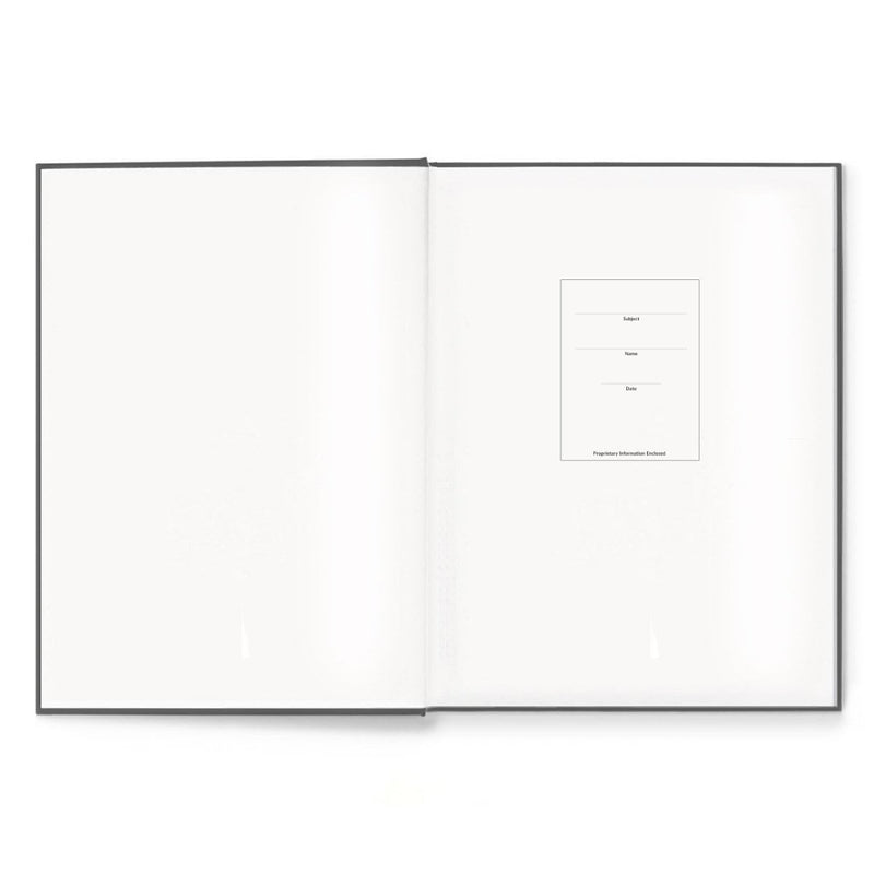 Expanded Hardcover E7F-D — 9.25 x 11.75 in, 144 Pages ( Dot+ ) Gray - Scratch & Dent